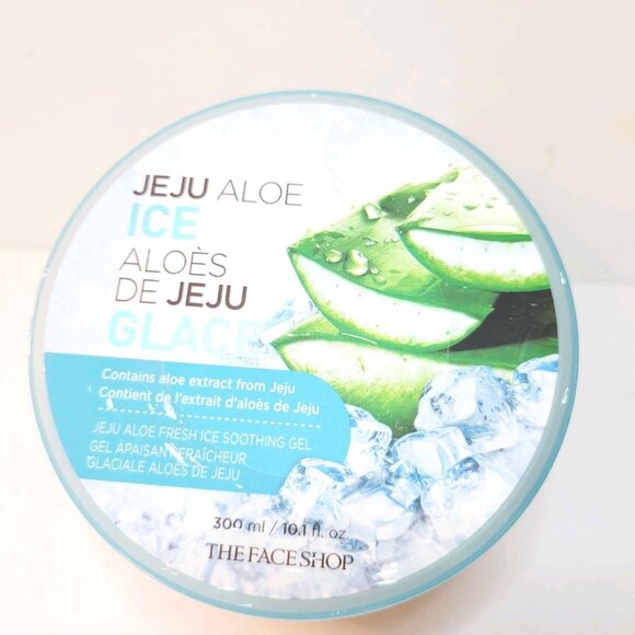 Avon The Face Shop Jeju Aloe Fresh Ice Soothing Gel 10.1 fl. oz. sealed - Picture 1 of 3